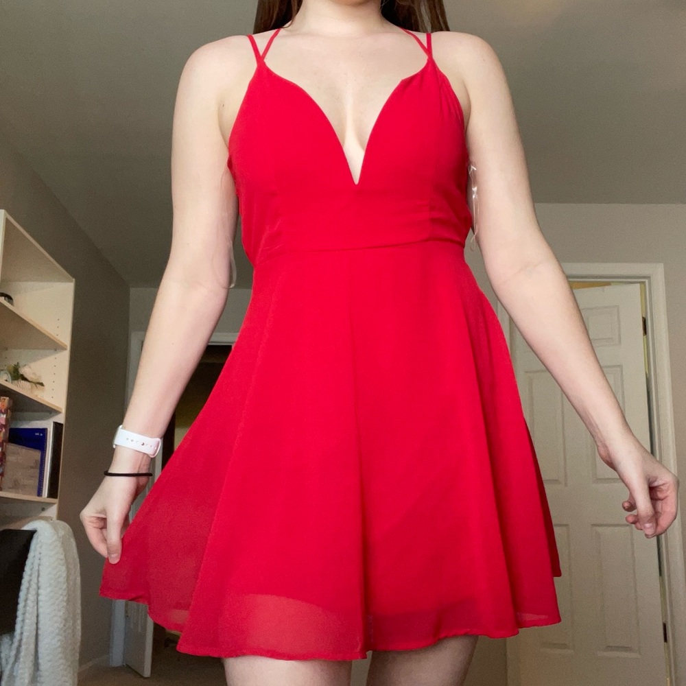 Red Formal Dress NWT